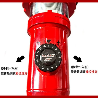 pipe diameter, M65, front and – damping system