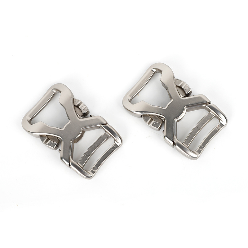 Aleación de zinc 25mm mascota con hebilla mochila al aire libre accesorios de metal para mascotas hebilla de aleación de tracción de alta resistencia