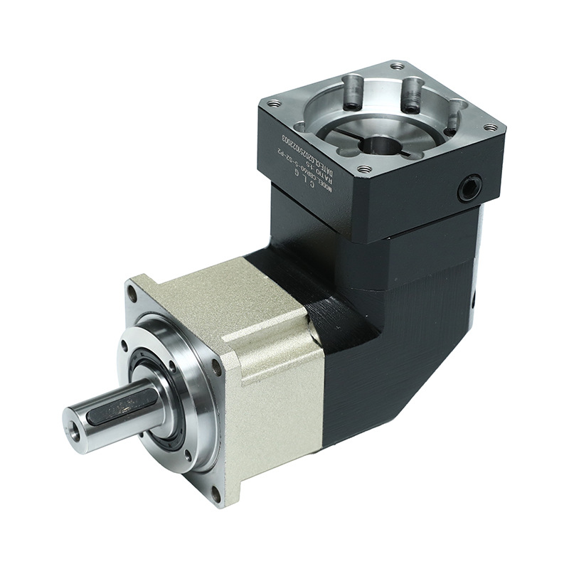 Precision Right-Angle Helical Tooth Planetary Reducer 60/90/115/142 Reducer Motor Servo Motor Gear Box