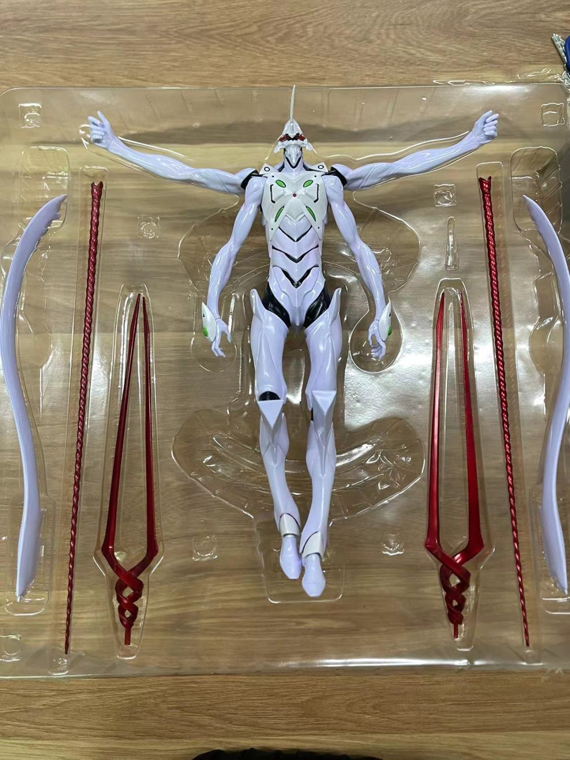 EVA新福音战士拟神暴走13号机十三号机朗基卡西乌斯螳螂手办摆件