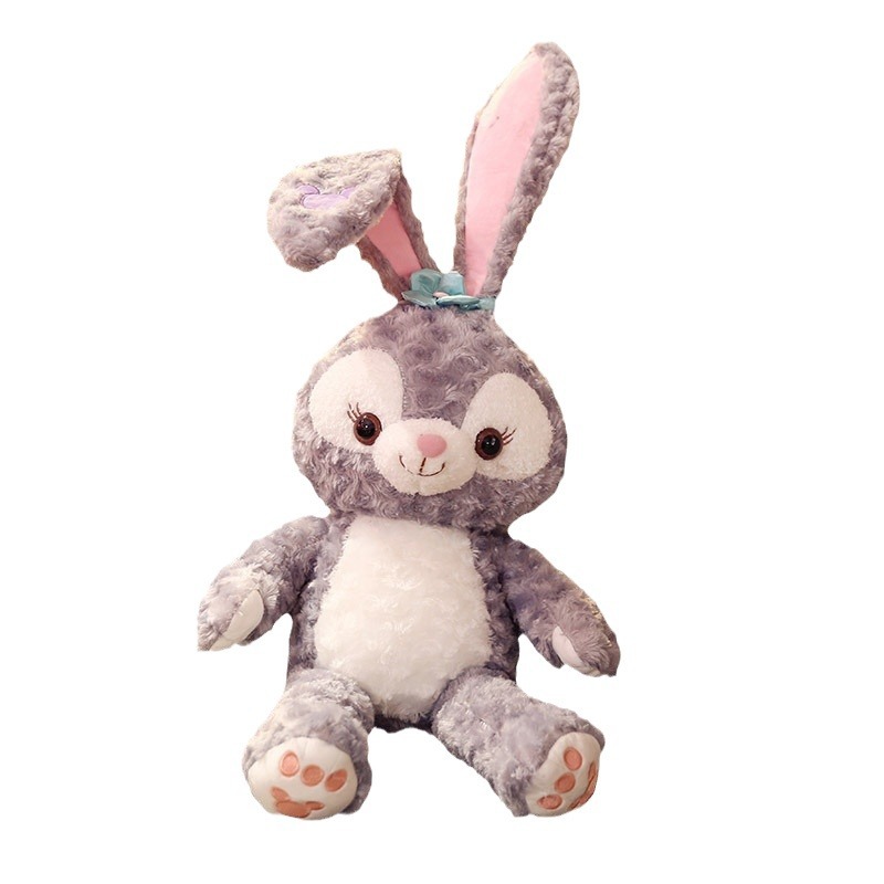 Cartoon star Delu doll plush toy rabbit pillow Rag Doll Doll sleeping children Girl gift wholesale