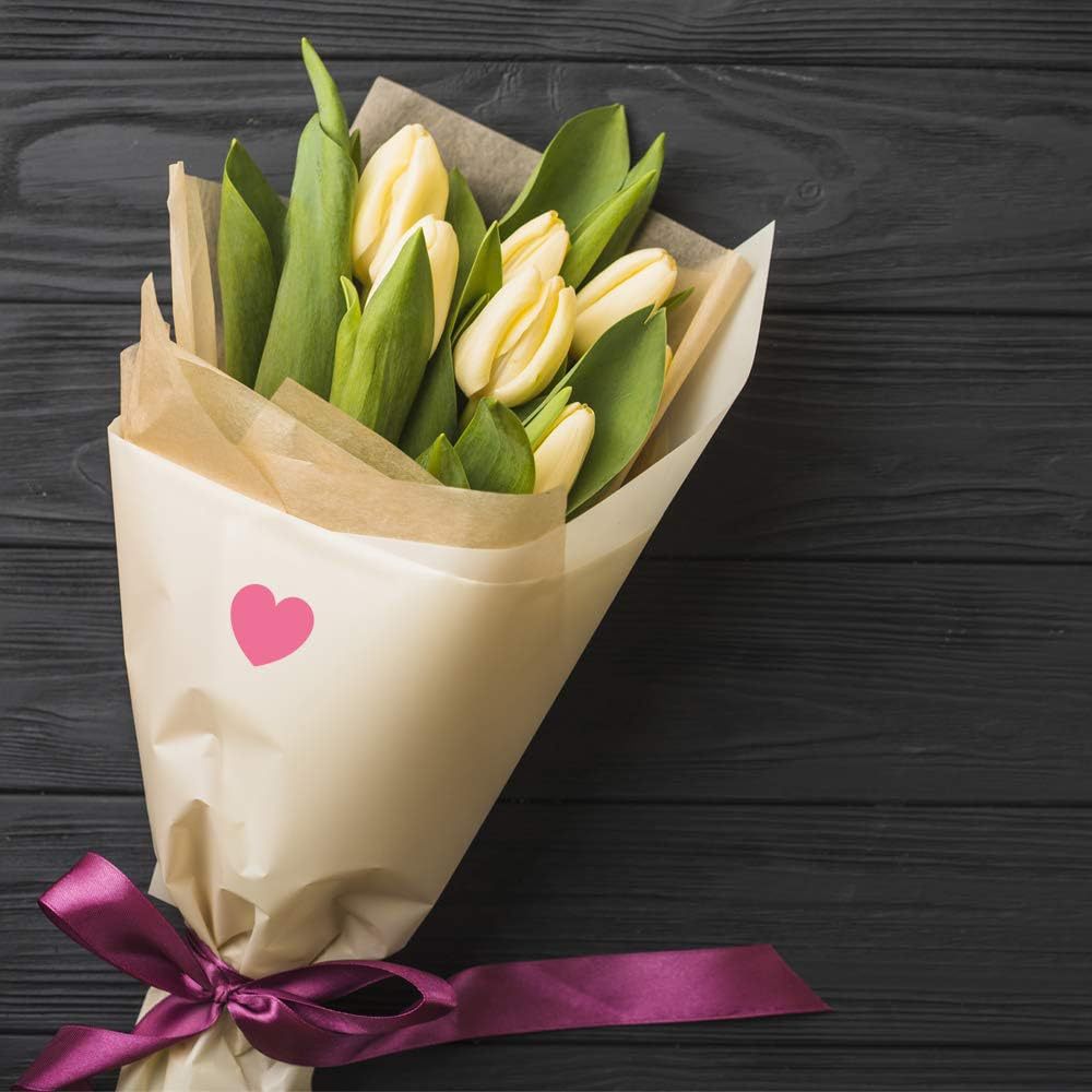 Amazon corazón rojo amor pegatinas de automóviles Día de San Valentín sobres ideales caja de amor pegatinas