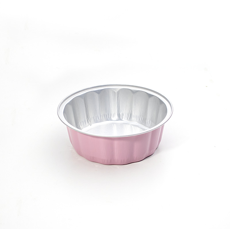 핑크 [뚜껑 제외], 원형, 알루미늄 호일 235ML