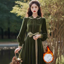 �Ӻ�Gɫ�@���B��ȹ���L��2025���L���vintage�p���B��ȹ