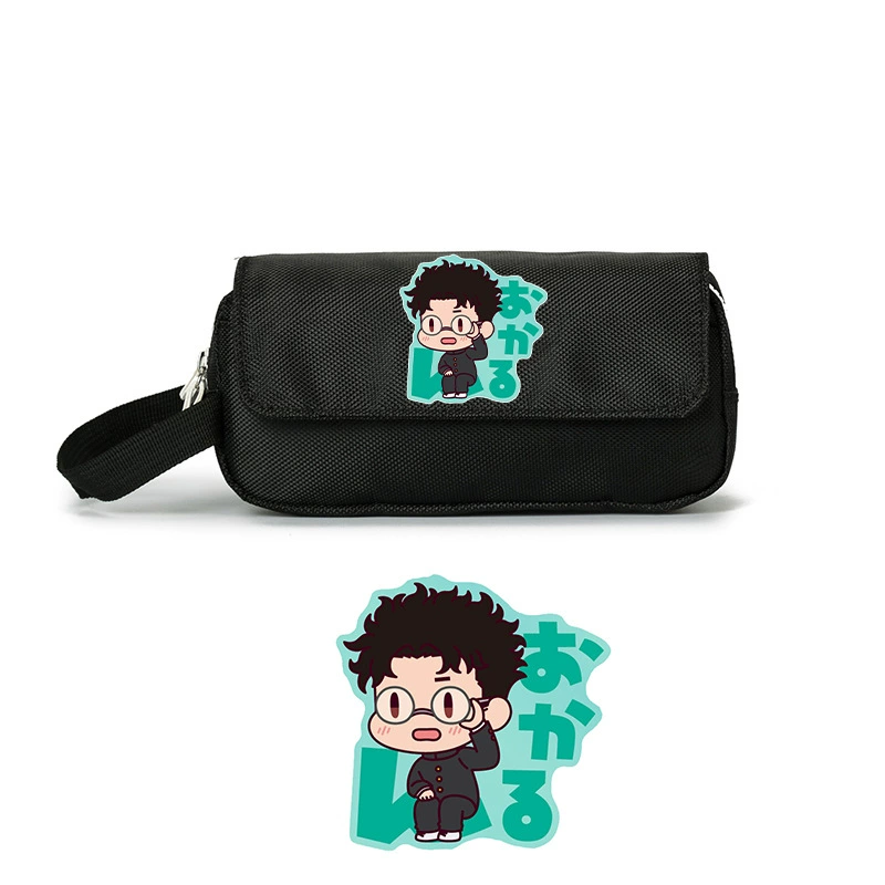 Пенал для вечеринки Bold Party Pencil Case Erkaren Peach Pencil Case Anime Student Pencil Case Supernatural Armed DANDADAN Dangdang