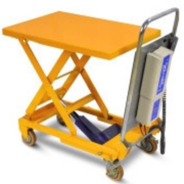 供应电动升降平台车 载重300Kg -1000KG 移动式升降平台 工作车