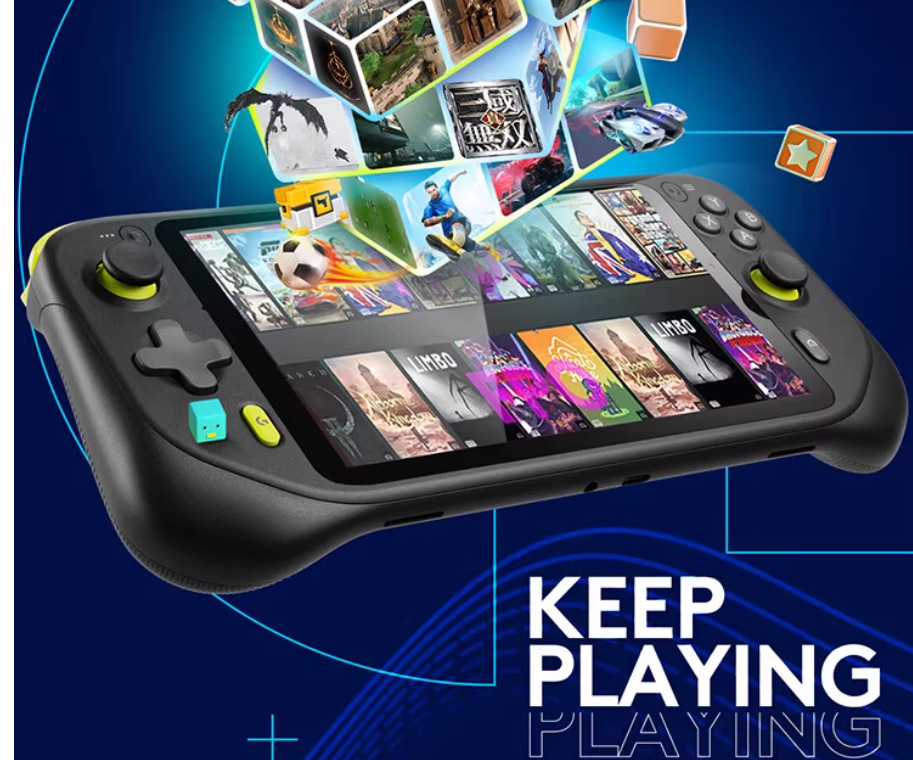 Logitech g Handheld g Cloud Cloud Handheld Xiaomu Convenient Portable Black Handheld Game Console Computer Game Notebook