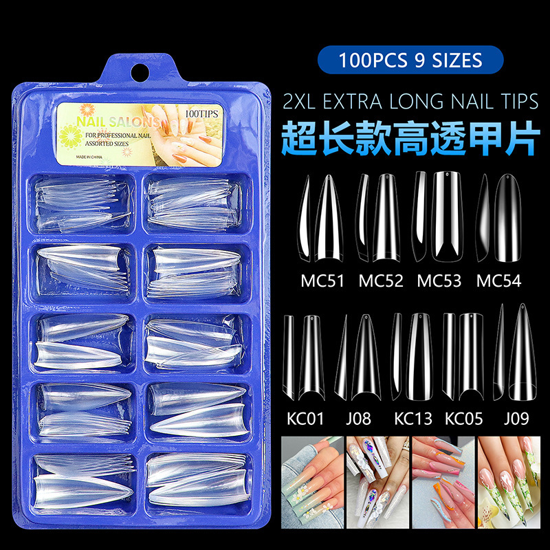 Extra-long nail stickers for manicure for nails