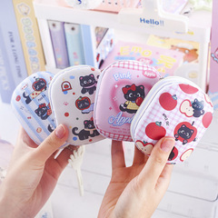 苹果猫磁吸挂件本创意可爱小猫耐脏记事本高颜值ins风便携笔记本