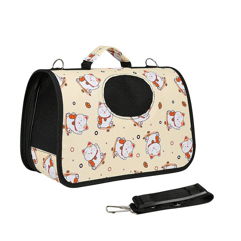 Portable foldable handheld one-shoulder bag for leisure to go out
