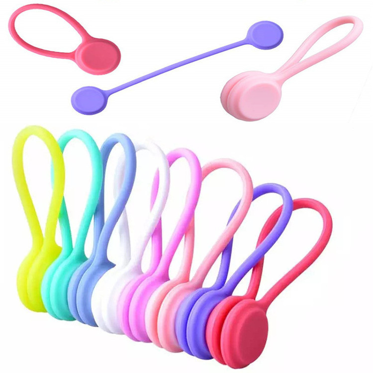Creative Silicone Magnet Headset Cable Winder Mobile Phone Headset Cable Winder Hub Magnetic Data Cable Organizer Creative Silicone Magnet Headset Cable Winder Mobile Phone Headset Cable Winder Hub Magnetic Data Cable Organizer
