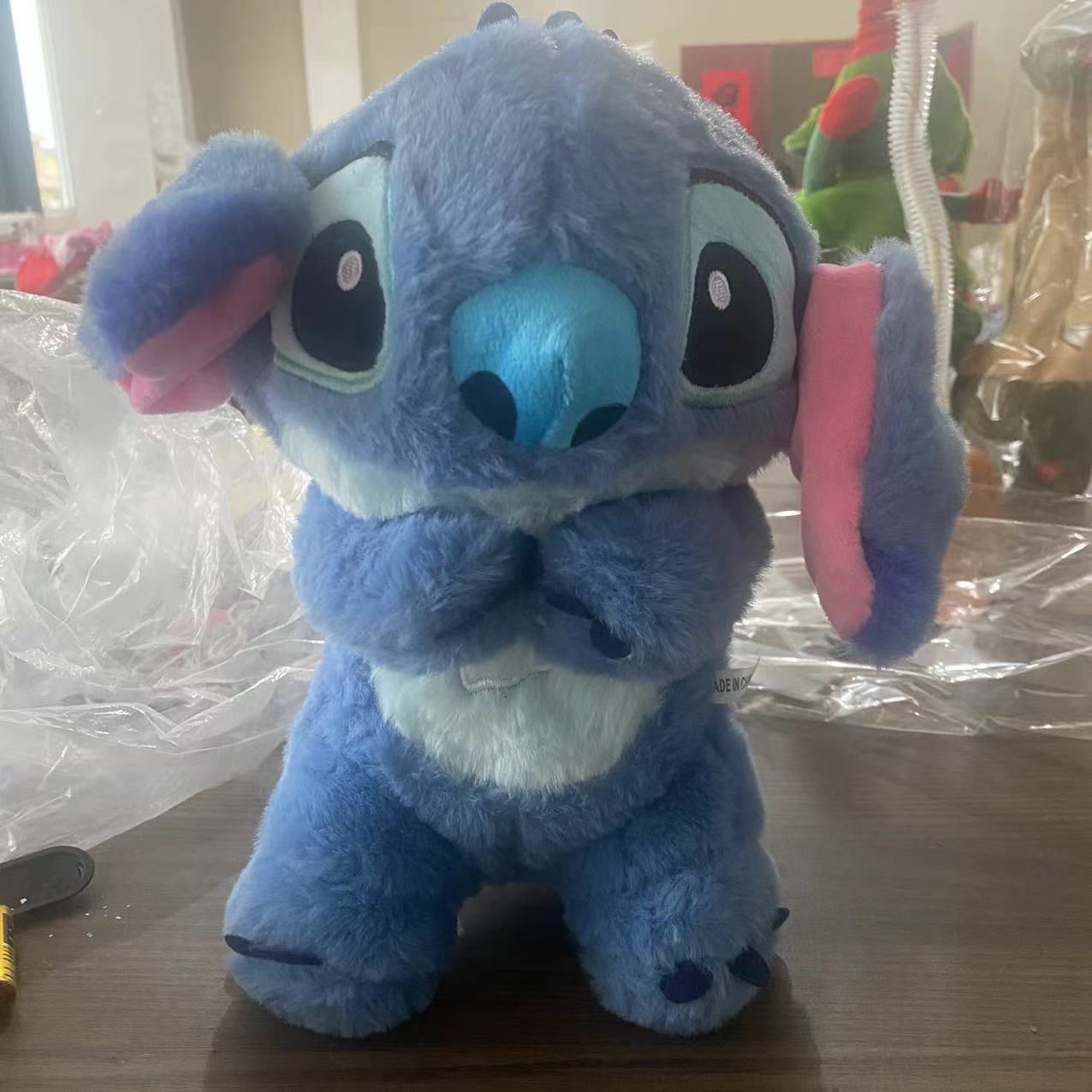 Three-speed blue Stitch