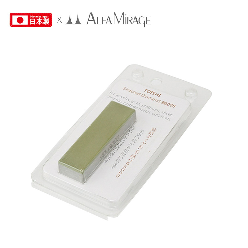 Alfa Mirage日本#6000金刚砂磨刀石 可用于成型调整金属工具
