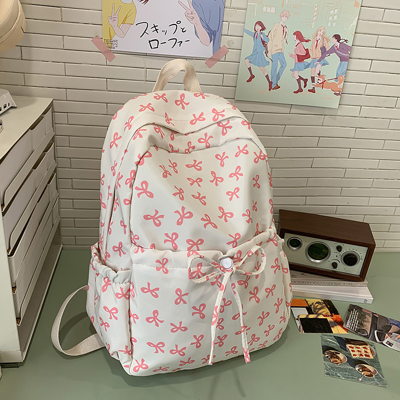 新しいクロスボーダー爆発バタフライスクールバッグバックパックファッションガールファッションシンプル多用途バックパックレディースバック|undefined
