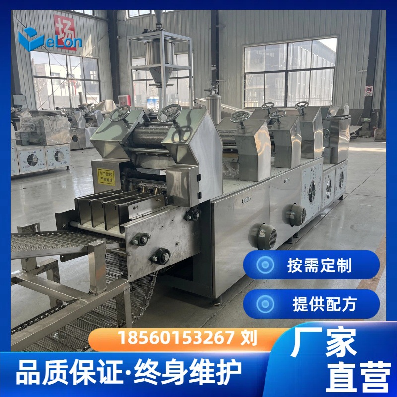 小型袋装非油炸方便面生产线   油炸方便面生产设备 干脆面生产线