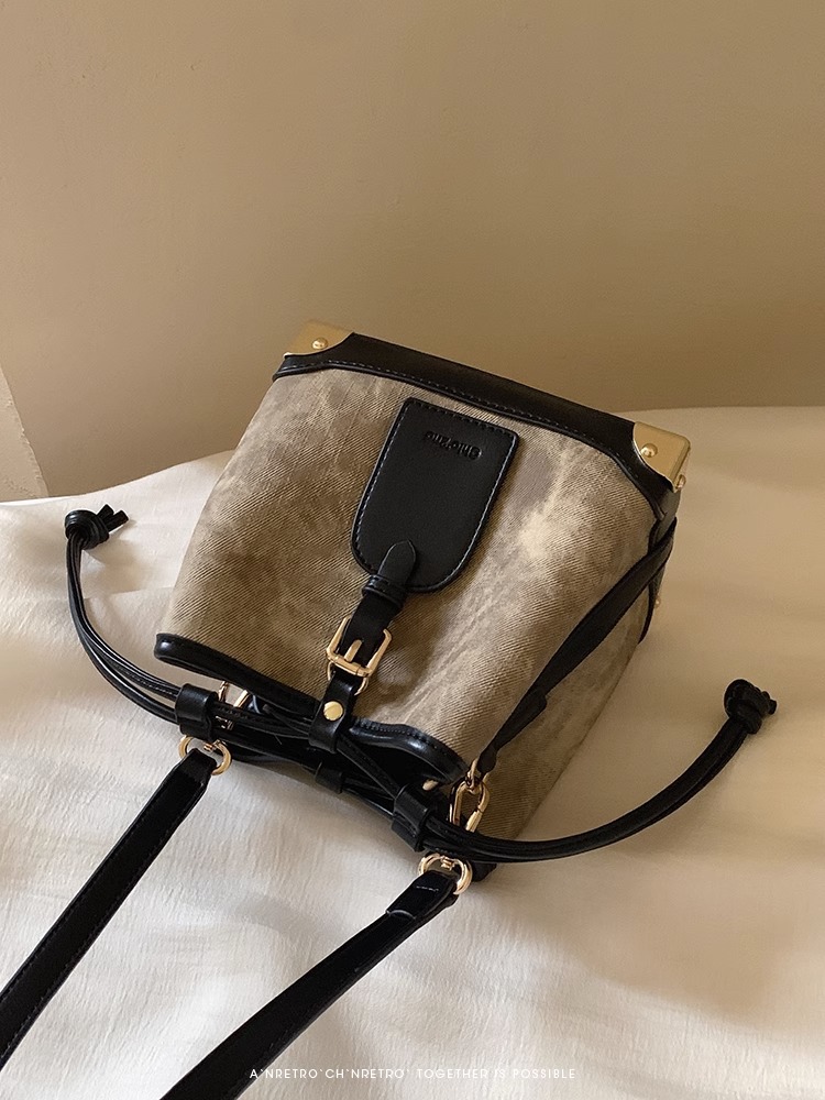 Nanfeng Chio2nd Ölgemälde Pavilion Bucket Bag Damen 2024 Neuer Stil High-End Western Style Single Shoulder Crossbody Bag_voghion.com