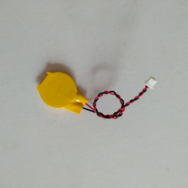 Hot Sale at a Loss: Laptop Motherboard 3V Button Battery Cr2032 with Cable, Cmos Bios Backup Power Supply