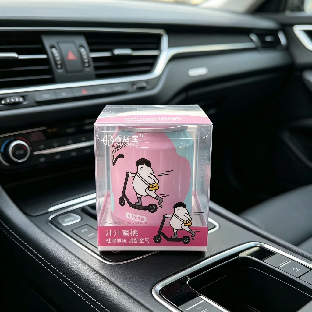 Xiangjubao Coke Can Deodorizing Aromatherapy 240g Car and Home Dual-Use Deodorizer, Odor Eliminator, Fresh Fragrance Solid Aromatherapy Paste
