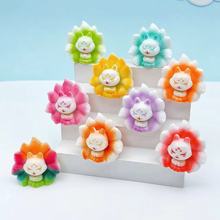 潮玩九尾狐考古挖掘公仔小摆件盲袋童狐狸配件女生装饰礼品玩具