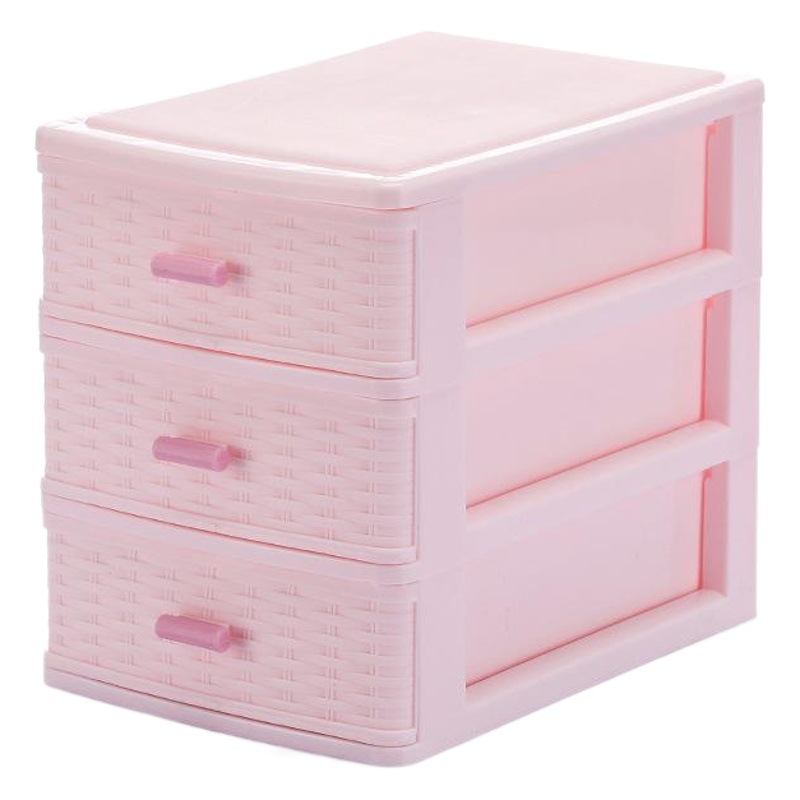 Simple Desktop Storage Cabinet Drawer-Type Multi-Layer Children's Hair Accessories Storage Box Jewelry Box Plastic Storage Box