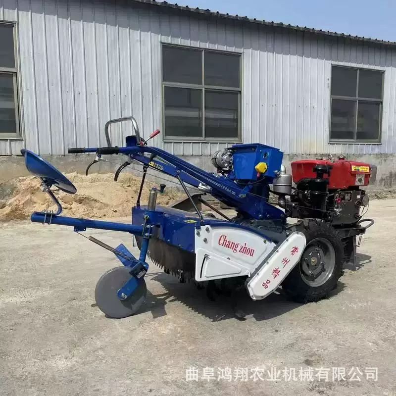 手扶拖拉机农耕打田开沟机起垄机电启动柴油大马力农用手扶拖拉机