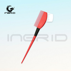 Hair styling and coloring brush with double-sided straightening and dyeing, pointed tail soft hair reverse brushing, specialized dyeing comb for hair salon use
