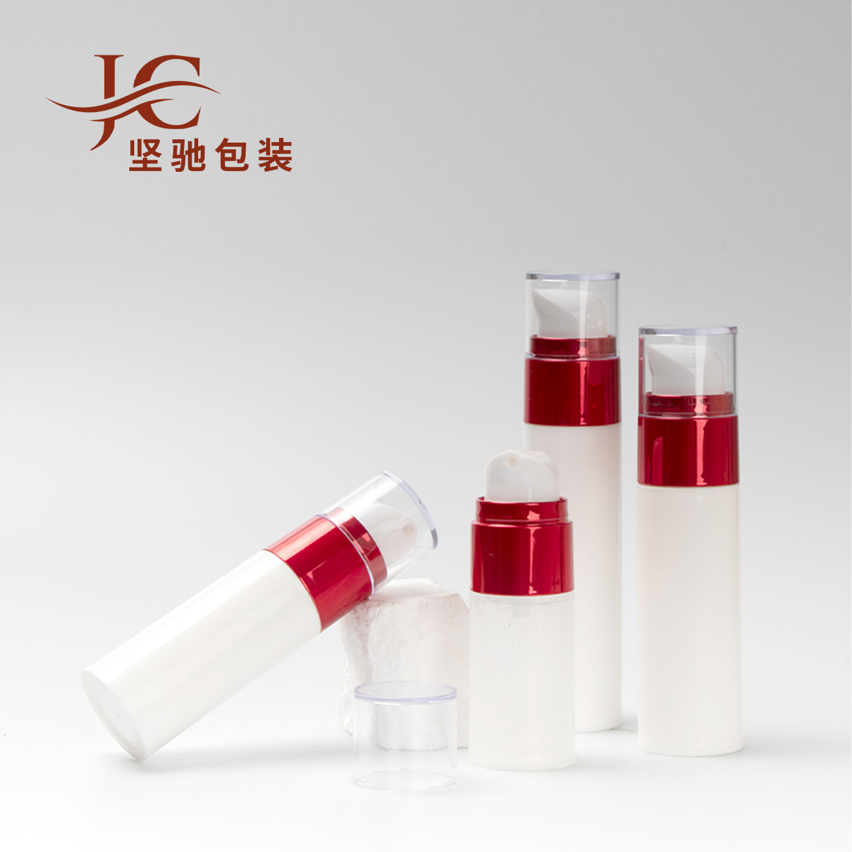 工厂直销便携乳液瓶子50ml电镀按压pet塑料瓶保湿爽肤水瓶子批发