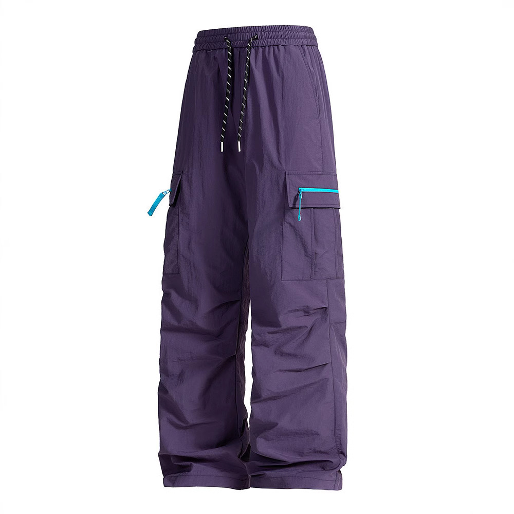 Summer American Trendy Casual Pants Outdoor Camping Hiking Loose Cargo Pants Unisex Couple Casual Versatile