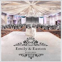 Emily& Easton wedding婚礼贴纸wall decor亚马逊欧美跨境DW14037