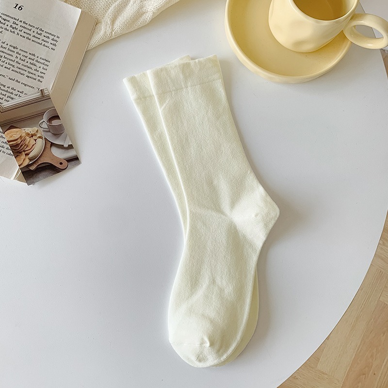 Chaussettes de confinement-[Blanc laiteux]]