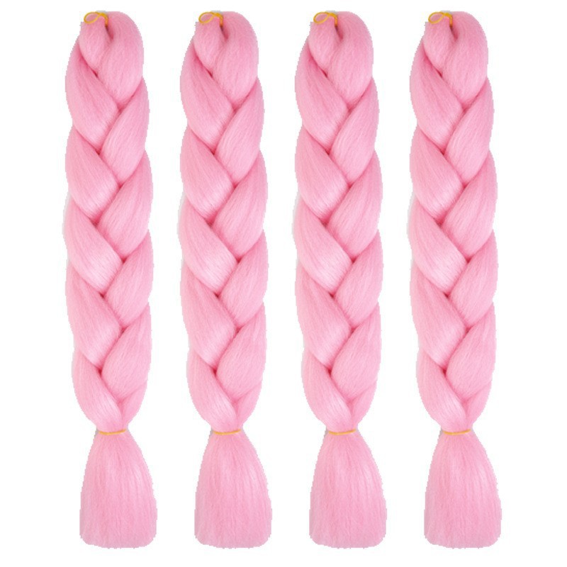Trenzas Africanas Sintéticas de Fibra de Alta Temperatura para Crochet image 5