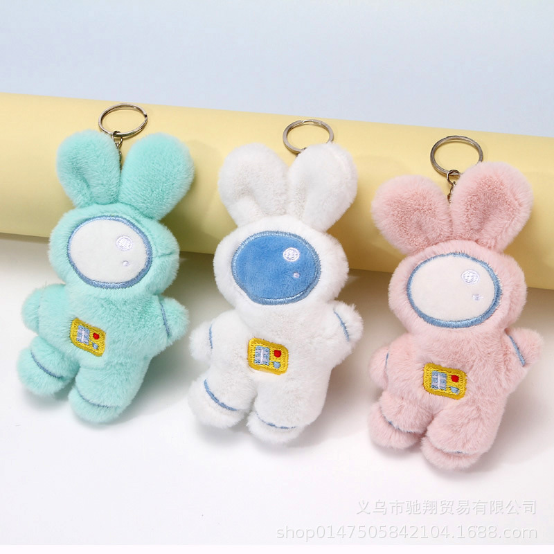 Creative space plush rabbit