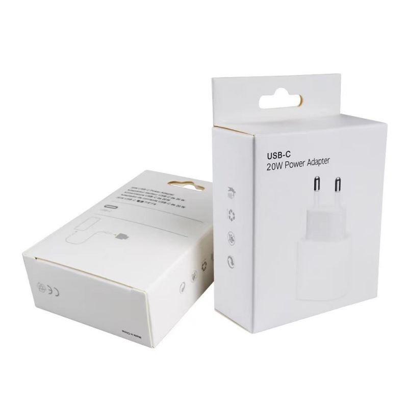 跨境PD20W充电器EU欧规充电头适用苹果iphone手机快充头批发套装|undefined