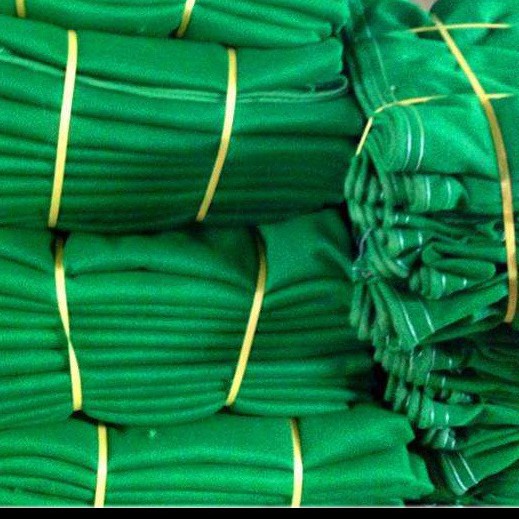 重庆建筑绿色密目网工地外架防尘绿网防护网防坠网高空防坠白网兜