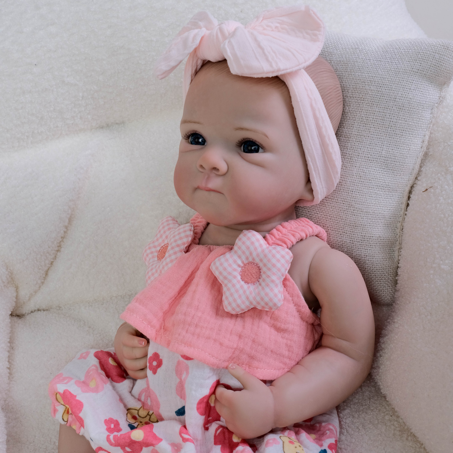NPK 18 pulgadas polvo estrellas harness Betty simulación muñeca de juguete para niños regalos de vacaciones image 4