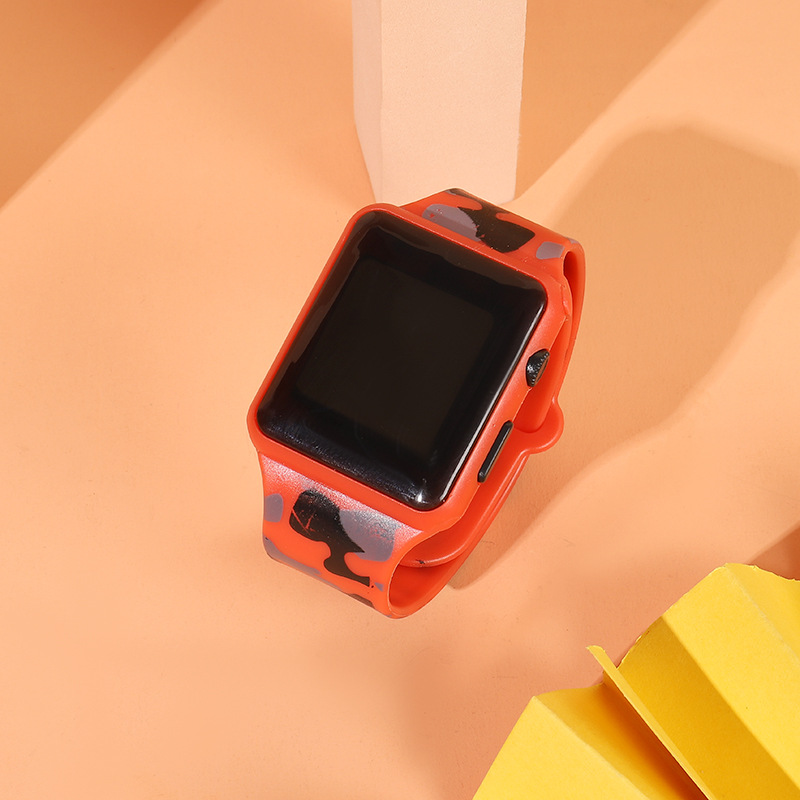 Camuflaje LED reloj estudiante ocio deportes reloj comercio exterior mejor-venta moda reloj electrónico