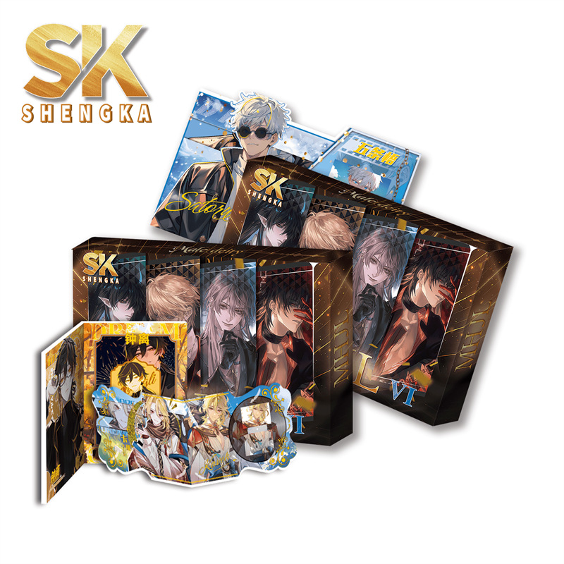 Colección de cartas de acorde de luz de luna de la Sociedad de Estrellas A6 + ladrillo de tarjeta