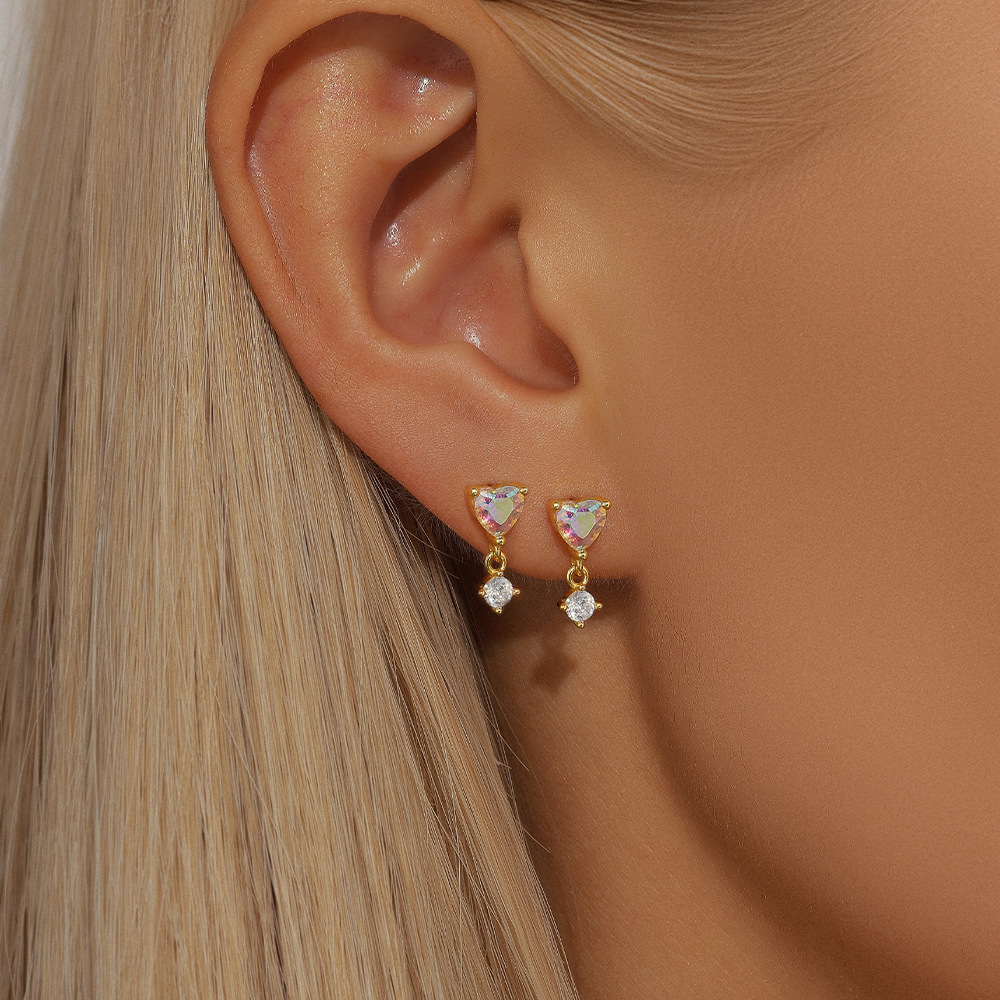 2g Weight Ear Studs Classification Ear Cartilage Rings & Studs Piercing Type 1 Piece Quantity Daily Occasion 925 Sterling Silver Material Flower Pattern All Seasons Season Women's Gender Plating Design Elegant, Simple Style Style 1 Piece Ear Cartilage Rings & Studs Elegant Simple Style Flower 925 Sterling Silver Plating Ear Cartilage Rings & Studs 7