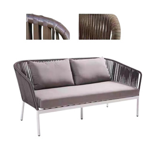 Outdoor sofa courtyard outdoor balcony Villa rattan chair sofa combination rainproof sun protection Dew Day leisure rattan furniture