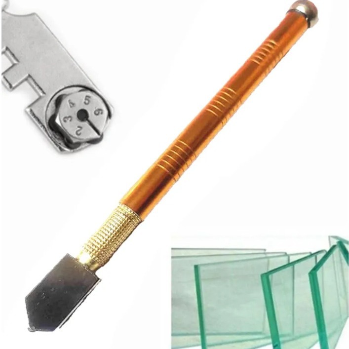 Wheel Glass Tile Cutting Hand Tool滚轮切割工具裁玻璃刀开界器