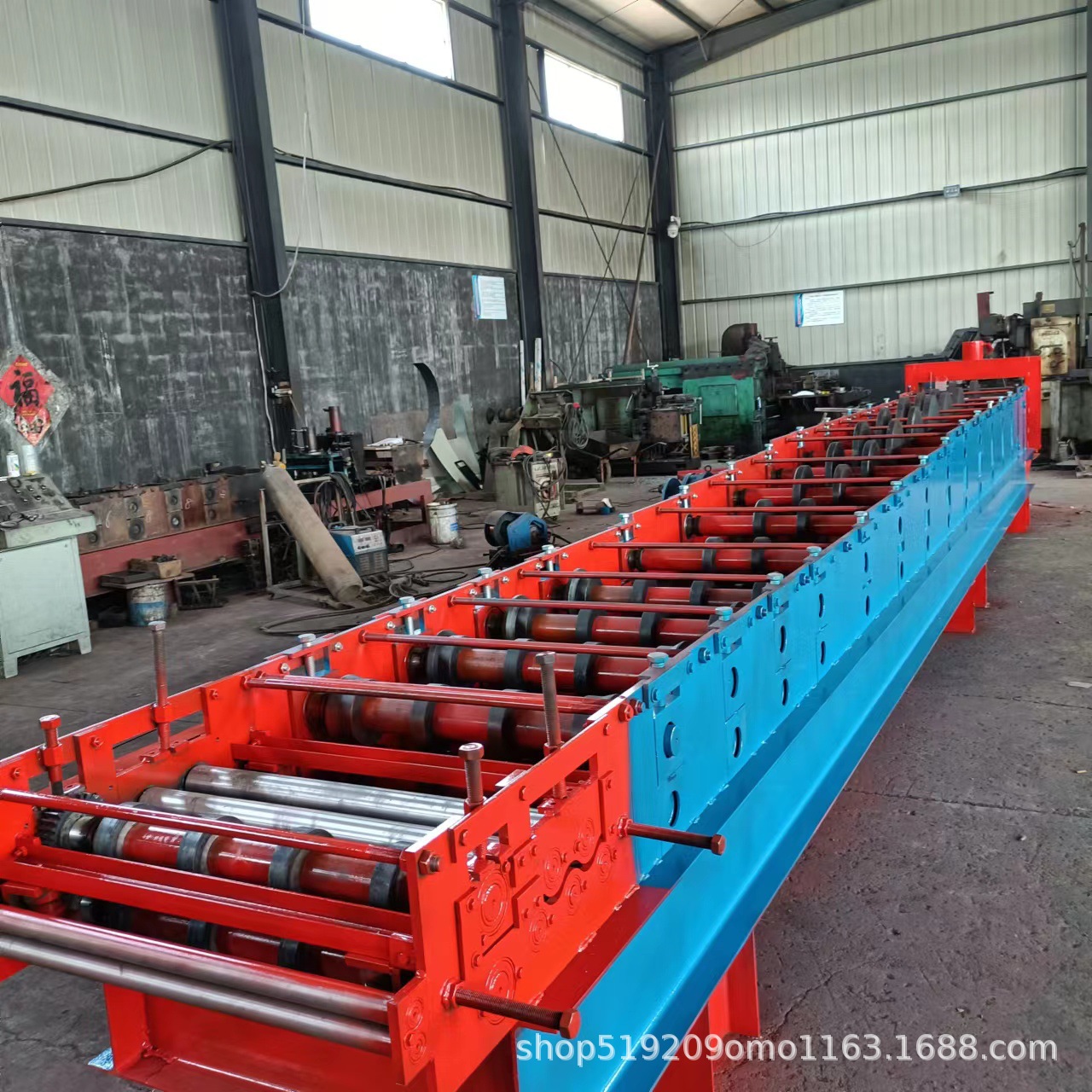 厂家彩钢瓦设备全自动350V型槽成型机冷弯成型设备C型钢设备