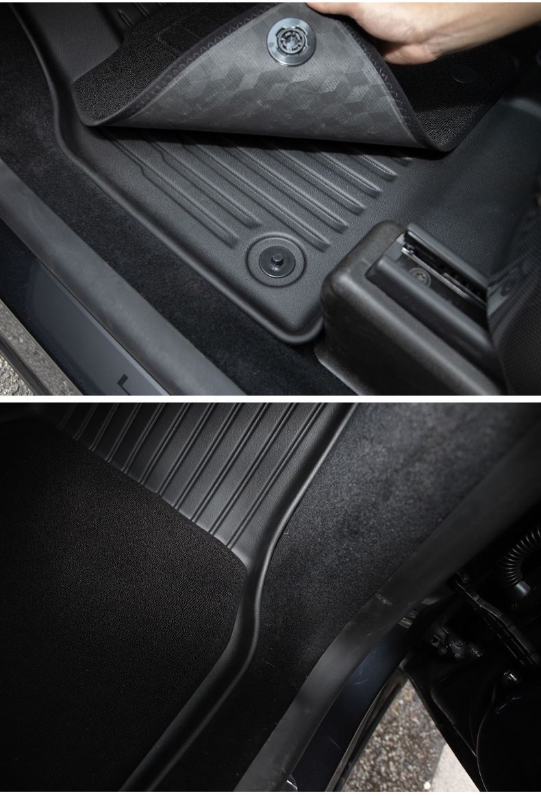 Suitable for 2025 New Version of Tesla Model Y Floor Mats Model 3 Fully Surrounded Replacement Y Carpet Tpe Car Ya