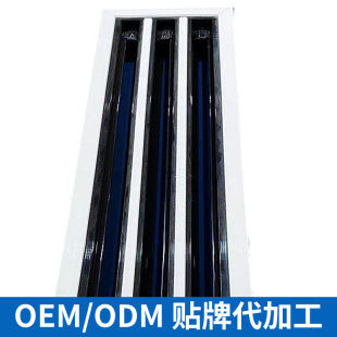 Manufacturer Customizes Air Outlet Door Long Board Plastic Special-Shaped Material Double-Layer Abs Exhaust Vent Hole Processing Air Vent Profile