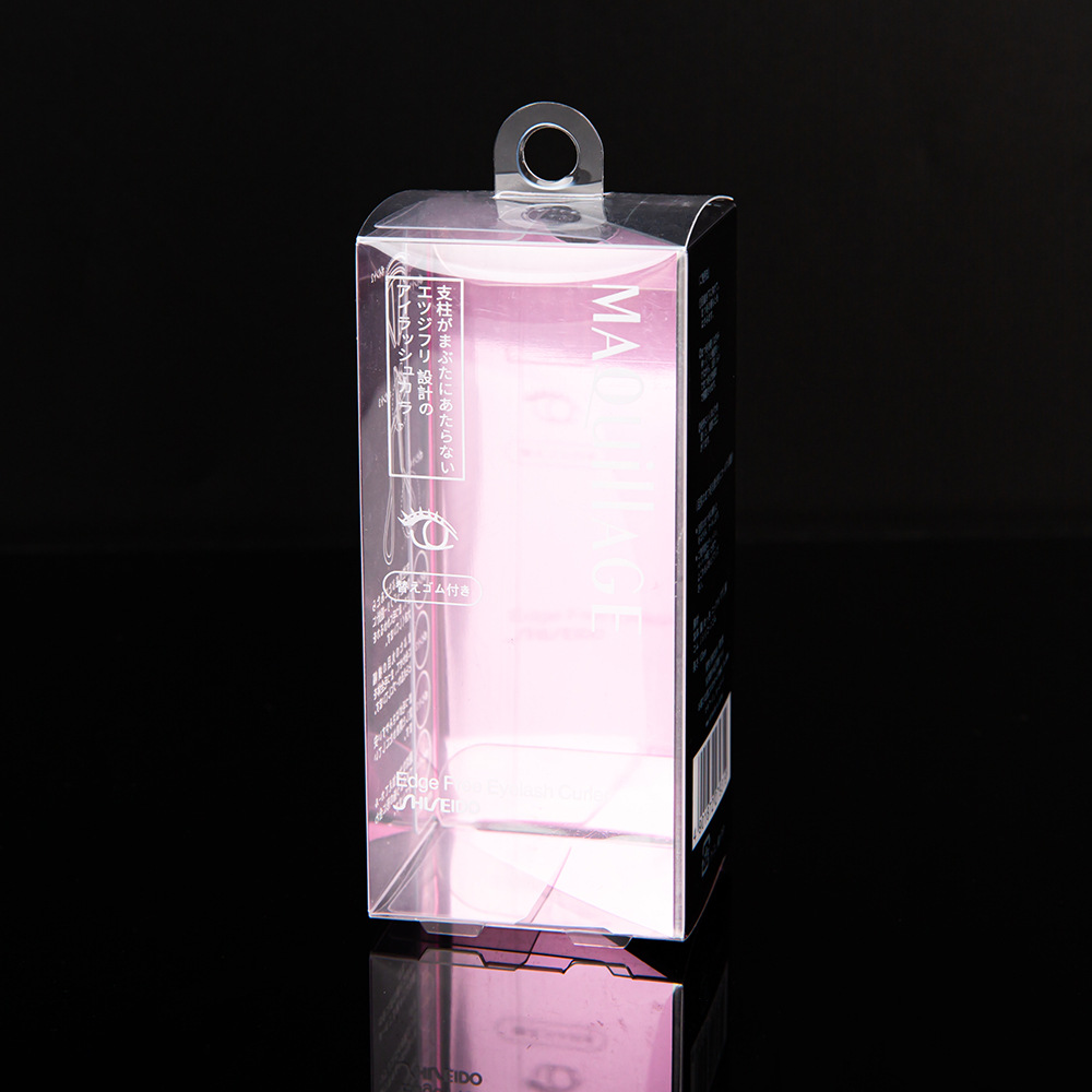 pvc透明盒印刷pet塑料环保透明包装盒pp包装盒挂钩饰品百货包装盒