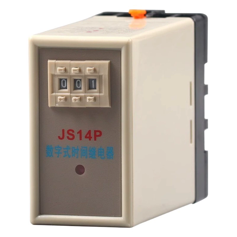 Цифровое реле времени с задержкой включения двух/трех позиций JS14P 380V 9,9 S 99M 220V