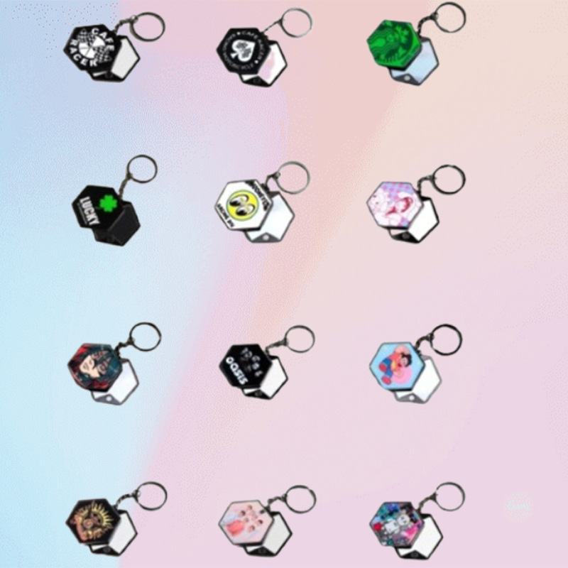 Double-Sided Mirror Key Chain Game Peripheral Key Ring Car Bag Pendant Fan Gift Cosmetic Mirror Double-Sided Mirror Key Chain Game Peripheral Key Ring Car Bag Pendant Fan Gift Cosmetic Mirror