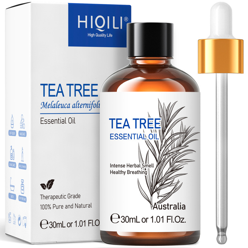 HIQILI茶樹片方精油植物抽出美容スキンケアマッサージ油無火香薫精油クロスボーダー卸売り|undefined