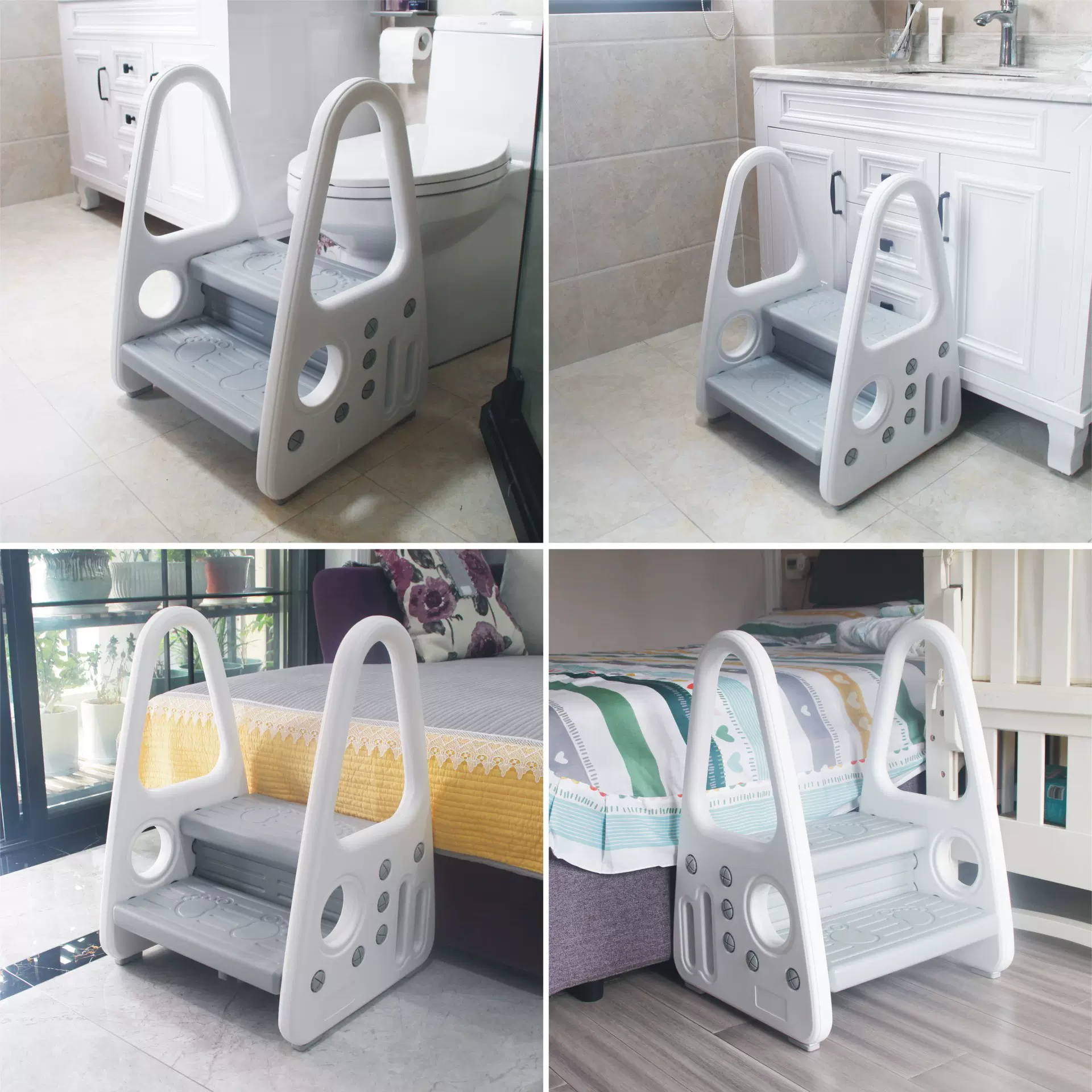 家用浴室凳洗澡淋浴凳客厅换衣换鞋凳卫生间可坐洗护储物凳登高凳