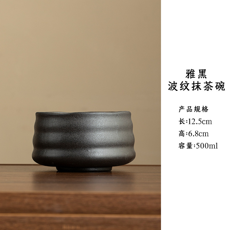 Juego de té de matcha de estilo japonés