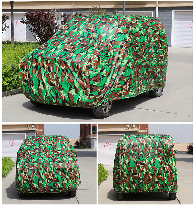 Four-Wheel Vehicle Cover, Scooter Cover for the Elderly, Thickened Full Cover for Snow and Frost Protection, Dustproof Jacket, Sunshade, Thickened and Insulated